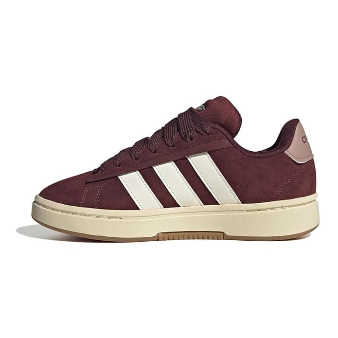 Adidas Women Grand Court Alpha 2.0 Sports Shoes Burgundy 5