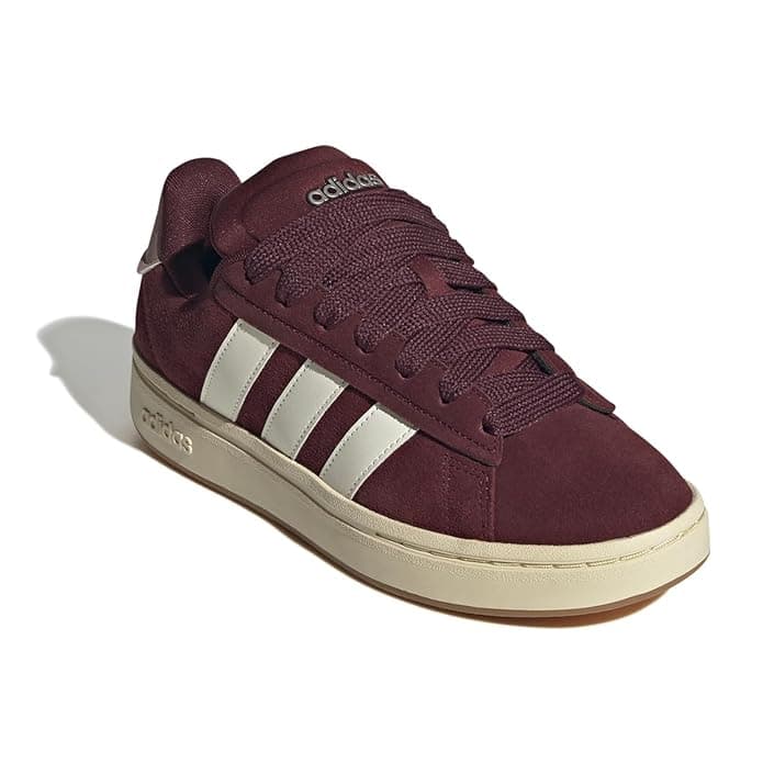 Adidas Women Grand Court Alpha 2.0 Sports Shoes Burgundy 5