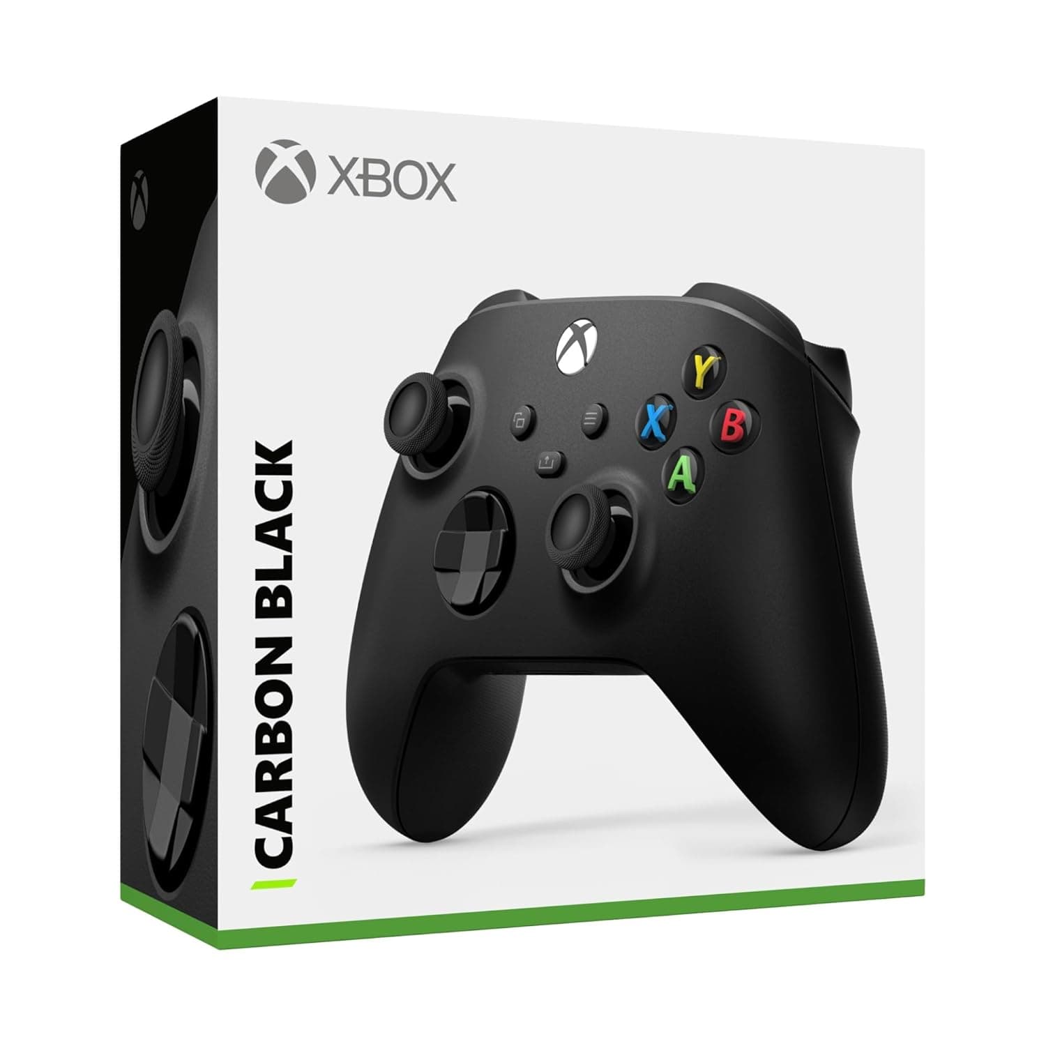 XBOX Wireless Gaming Controller | Carbon Black | Console, PC, & Cloud Devices | Textured Grip | Wireless, Bluetooth, USB-C Connectivity